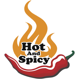 Hot and Spicy Indian Takeaway logo.